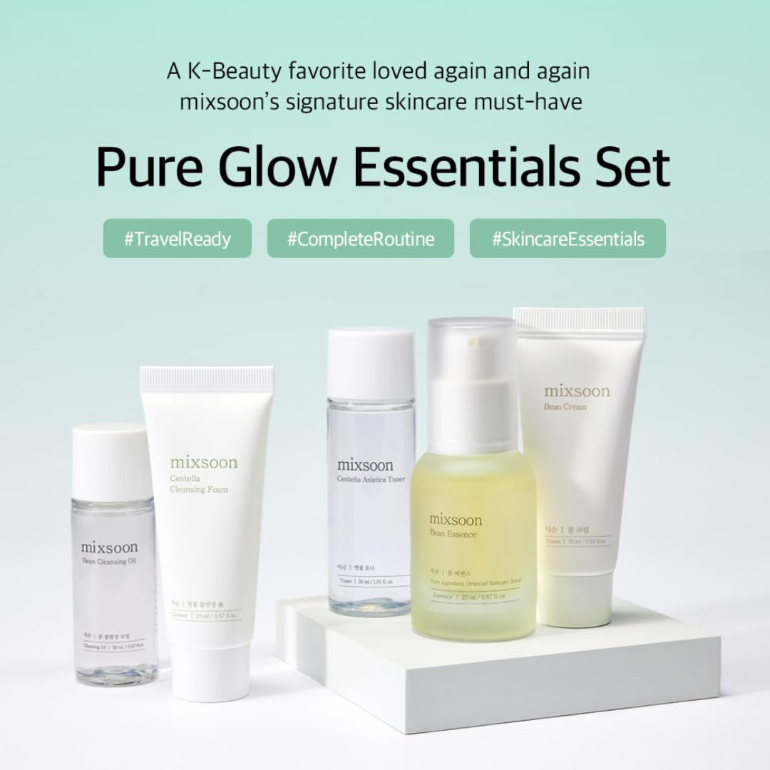 Mixsoon pure glow essential set