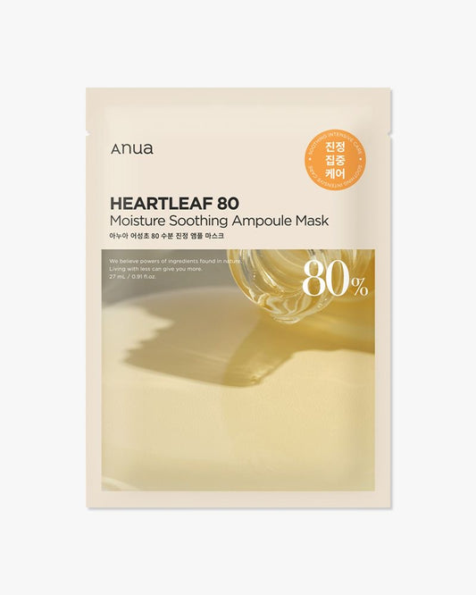 Anua Heartleaf 80% Moisture Soothing Ampoule Mask (27ml)