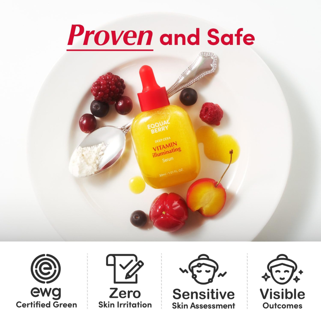 Eqqualberry Deep Cera Vitamin Illuminating Serum – 30ml