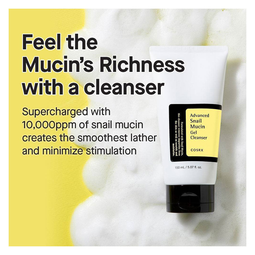 Cosrx Advanced Snail Mucin Gel Cleanser