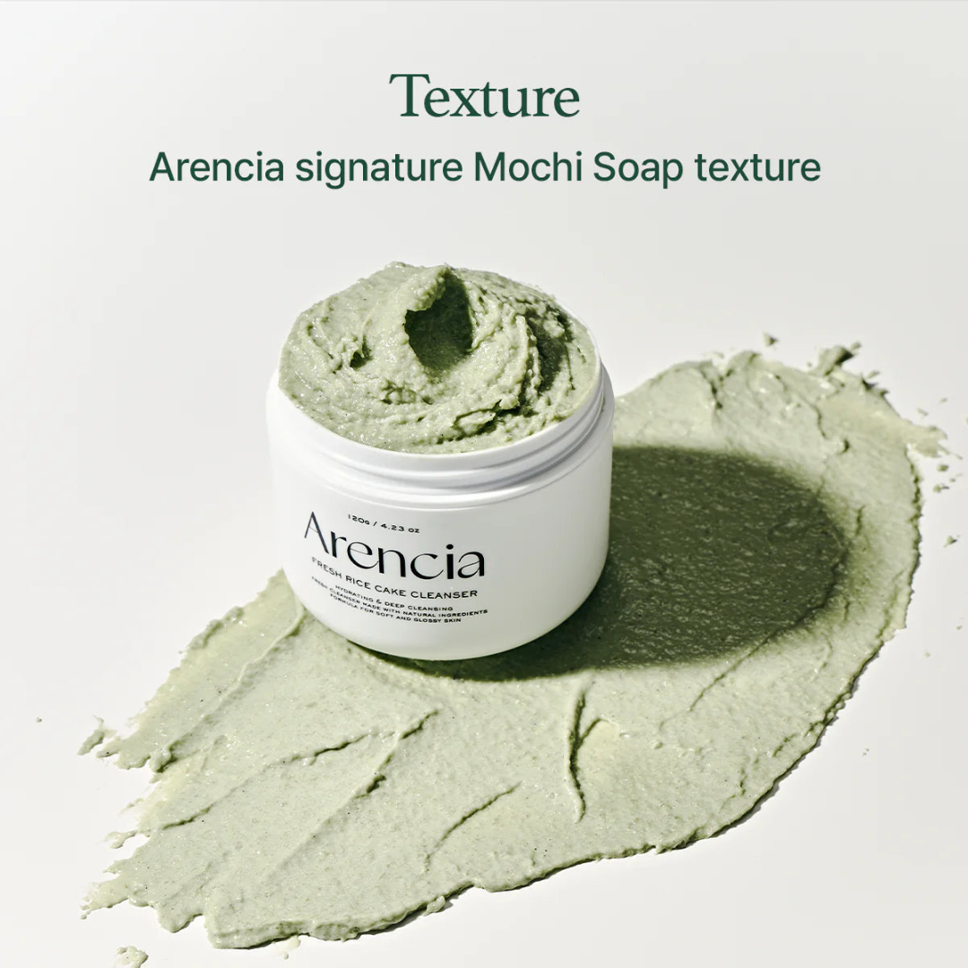Arencia Fresh Green Rice Mochi Cleanser – 120 g