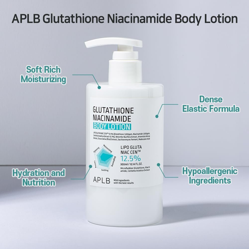 APLB Glutathione Niacinamide Body Lotion – 300ml