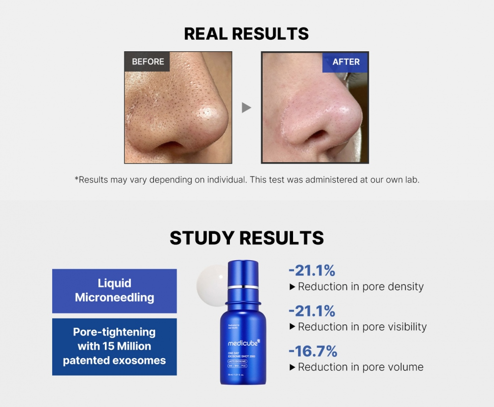 The Medicube One Day Exosome Shot Pore Ampoule 2000