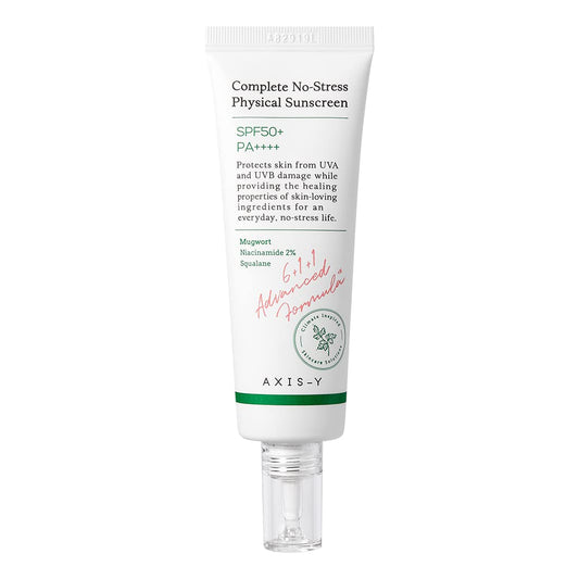 AXIS-Y Complete No-Stress Physical Sunscreen SPF50+ PA++++ – 50ml