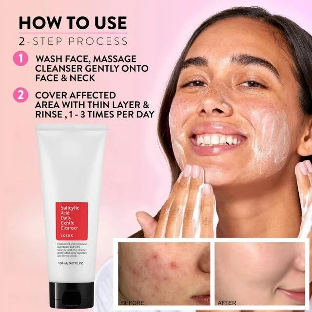 COSRX Salicylic Acid Daily Gentle Cleanser