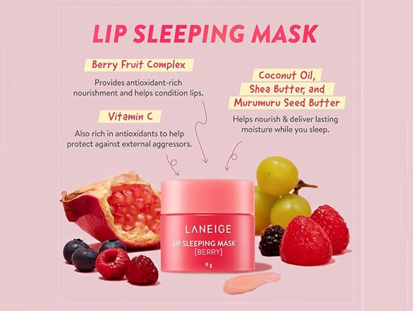 Laneige Lip Sleeping Mask – Berry (3g)