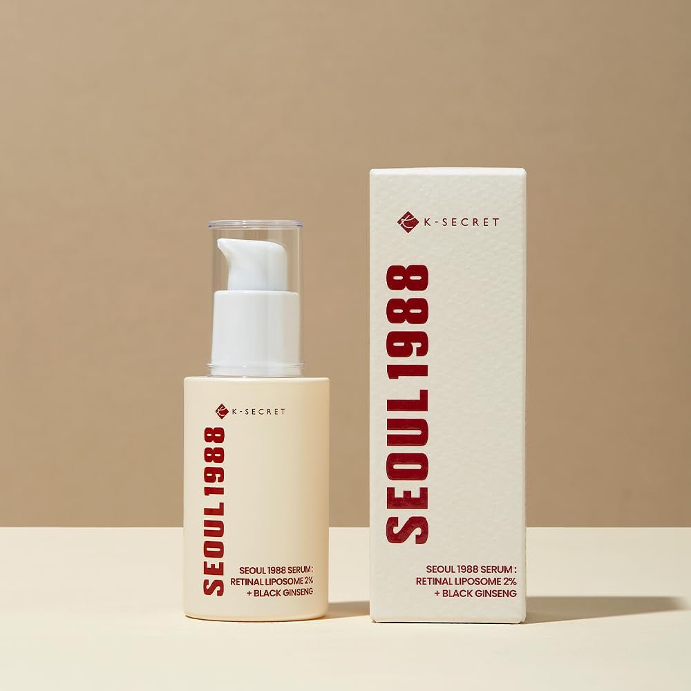 SEOUL 1988 Retinal Liposome 2% + Black Ginseng Serum – 30ml