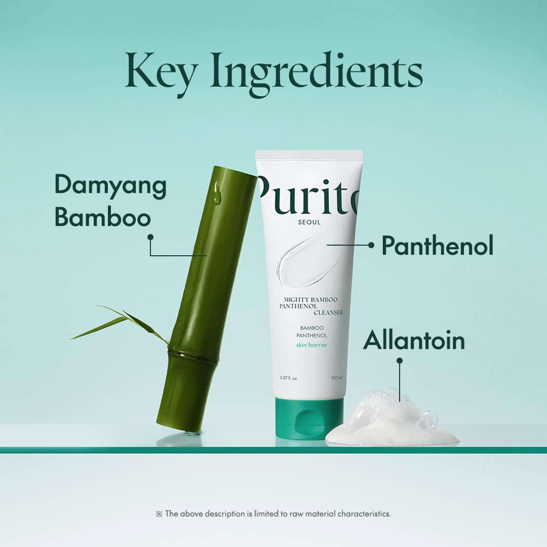 Purito Seoul Mighty Bamboo Panthenol Cleanser – 150 ml