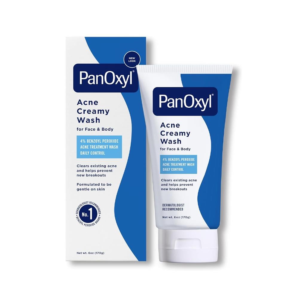 PanOxyl Acne Creamy Wash – 4% Benzoyl Peroxide