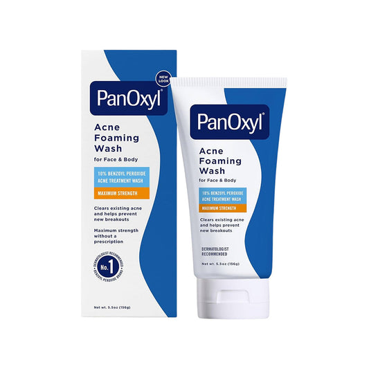 PanOxyl 10% Benzoyl Peroxide Acne Foaming Wash