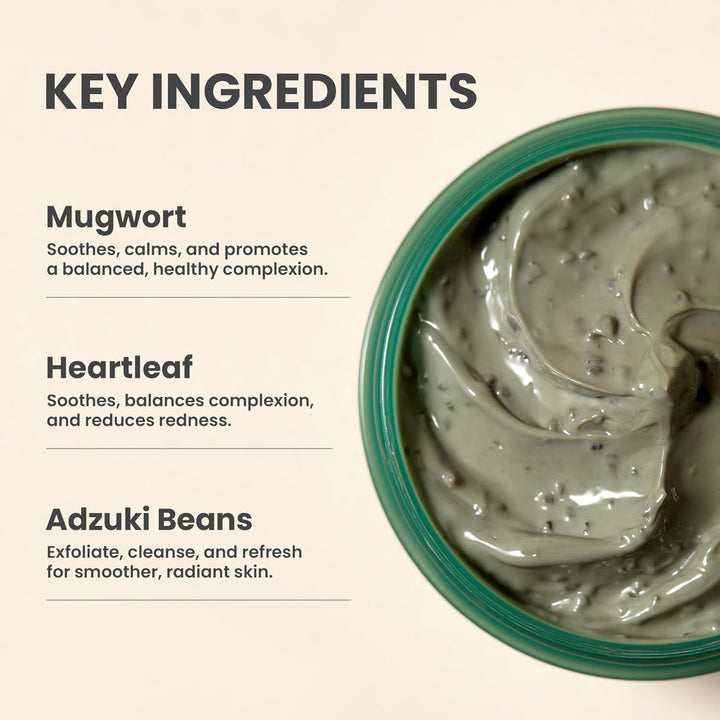 Axis-Y Mugwort Pore Clarifying Wash Off Pack 100 ml