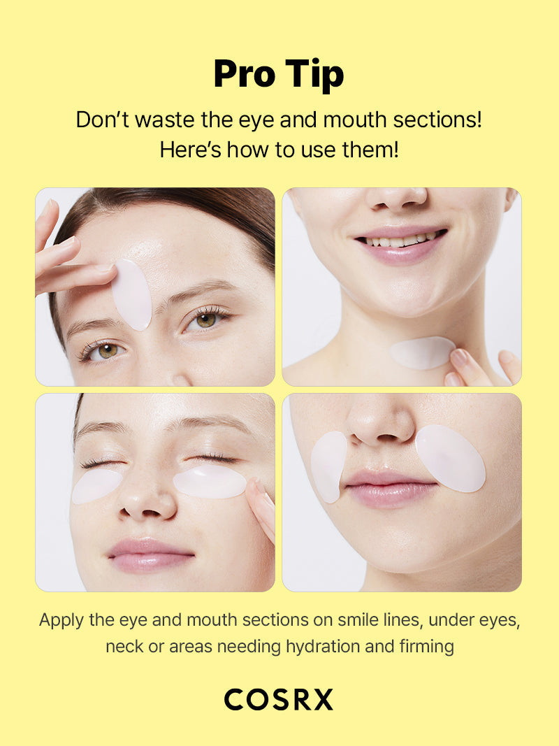 Cosrx Advanced snail mucin glass glow hydrogel mask