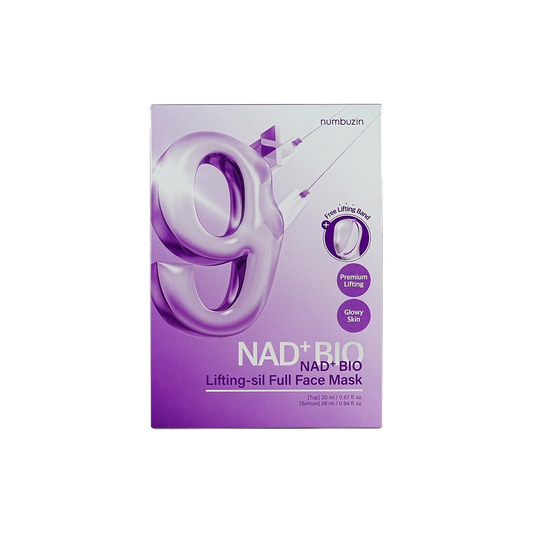 Numbuzin No.9 NAD Bio Lifting Full Cover Facial Mask + GWP 4Pc Pack