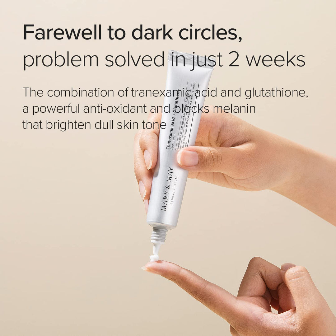 Mary & May Tranexamic Acid + Glutathione Eye Cream (12g)