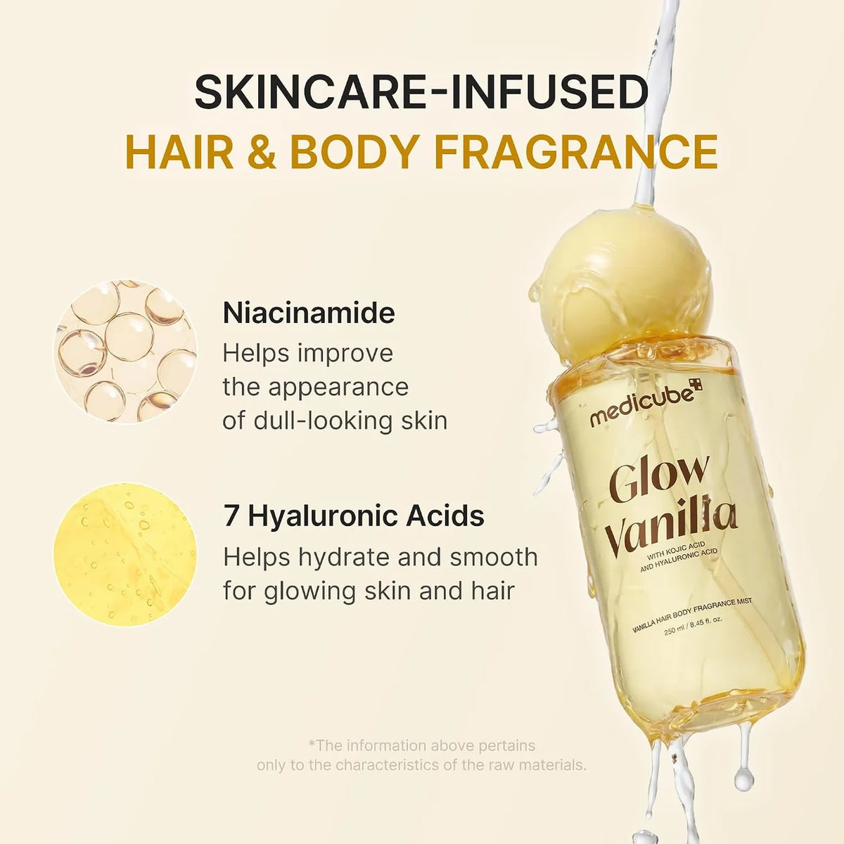 Medicube vanilla Hair Body fragrance mist