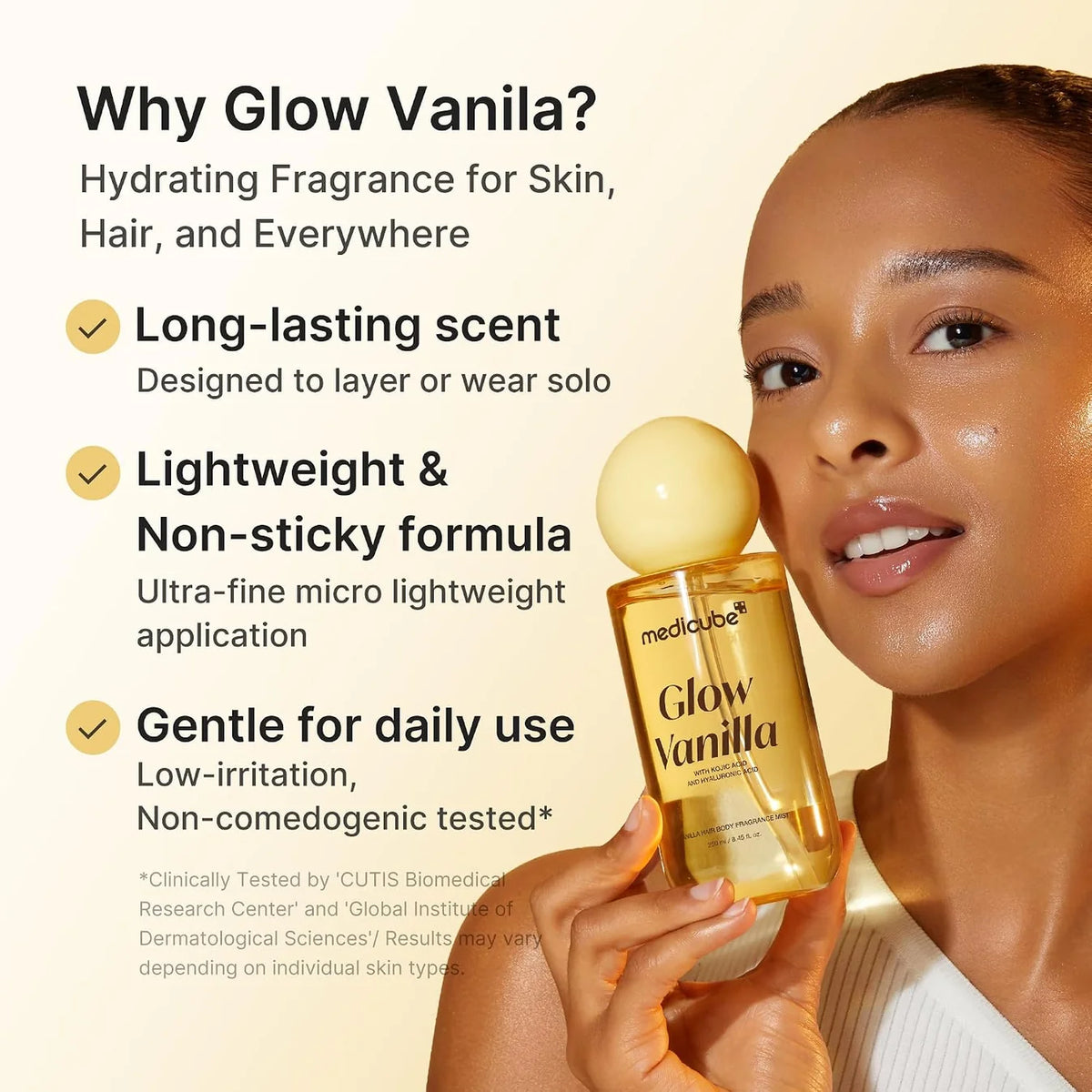 Medicube vanilla Hair Body fragrance mist