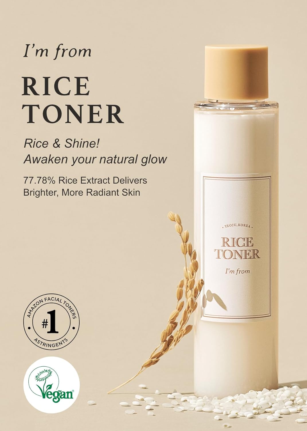 I’m From Rice Toner – 150ml