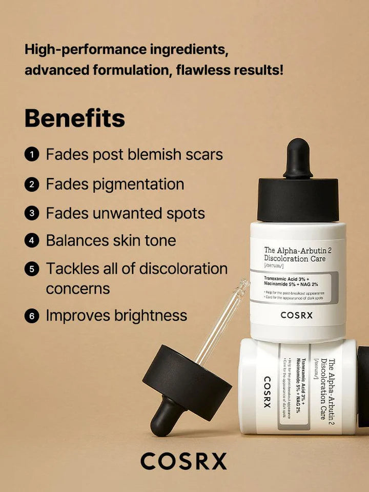 Cosrx The Alpha Arbutin 2 Discoloration Care