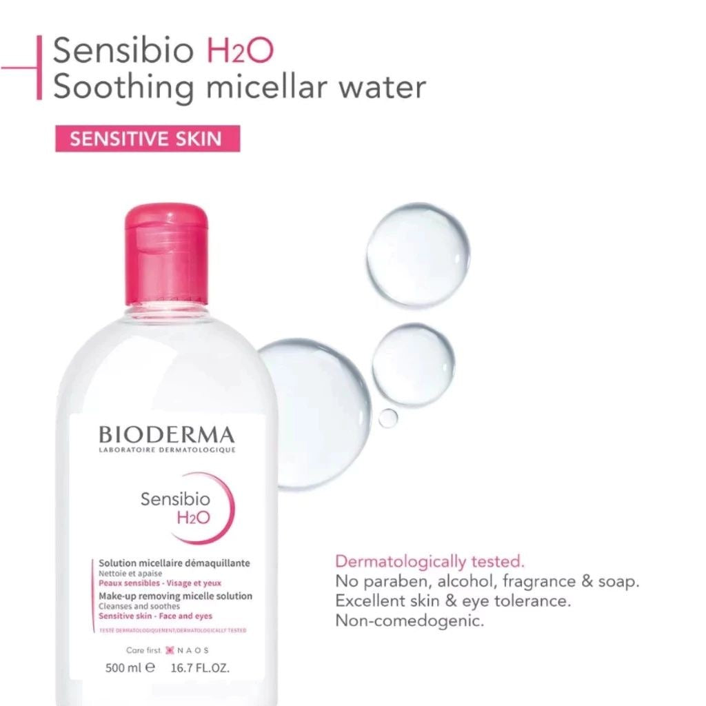 Bioderma Sensibio H2O Micellar Water — 500 ml