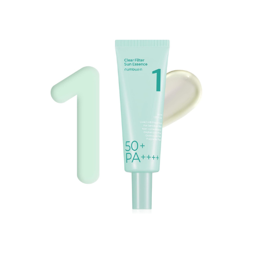 Numbuzin clear filter sun essence SPF 50+ PA++++