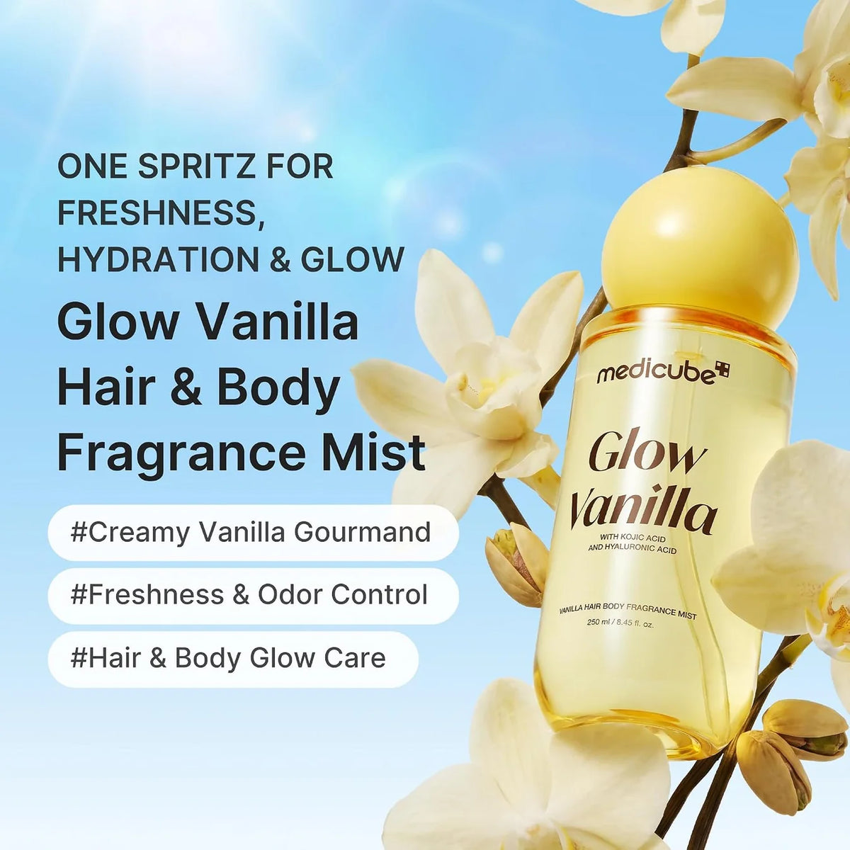 Medicube vanilla Hair Body fragrance mist