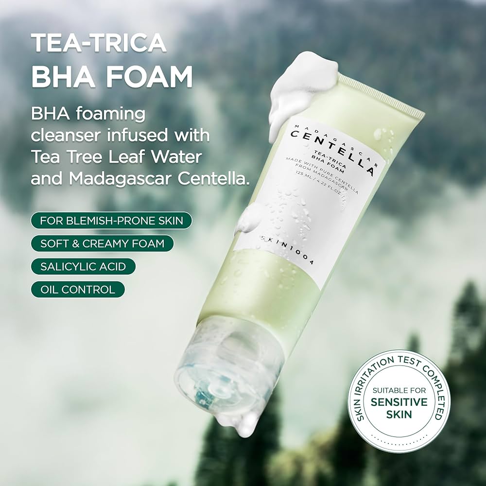 Skin1004 Tea trica Bha foam