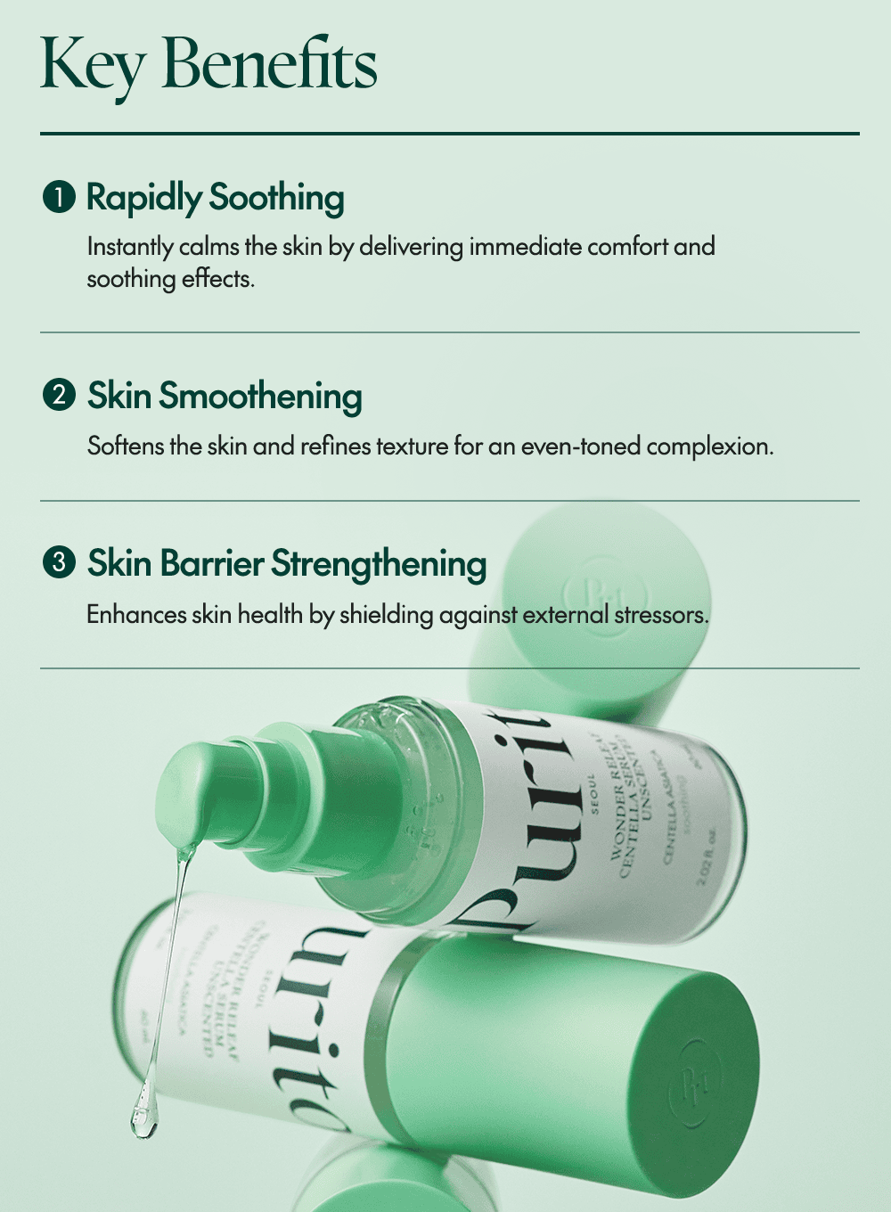 Purito Seoul Wonder Relief Centella Serum Unscented – 60ml