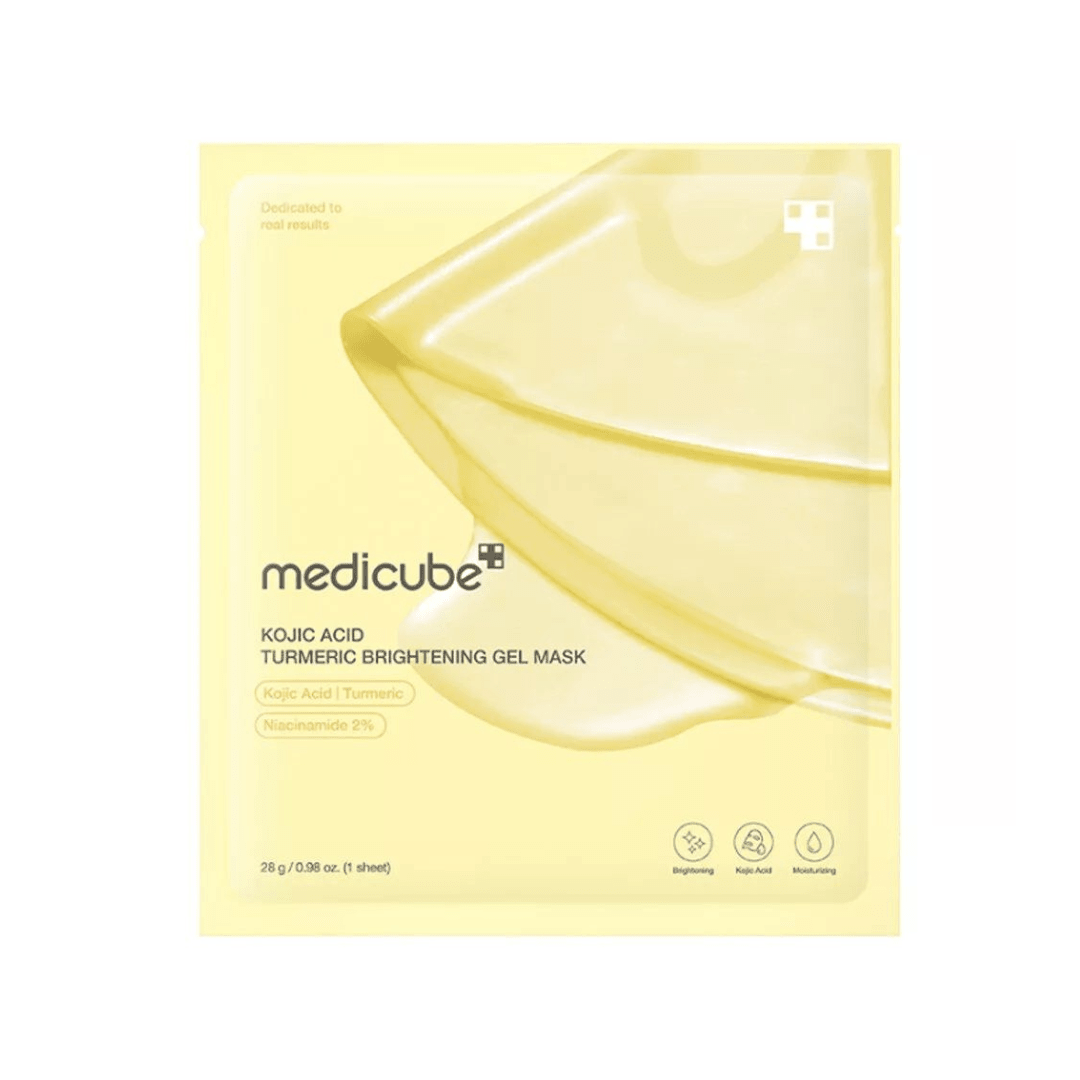 Medicube kojic turmeric brightening gel mask