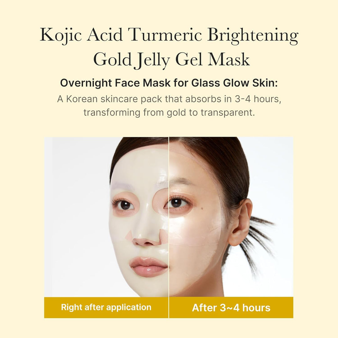 Medicube kojic turmeric brightening gel mask