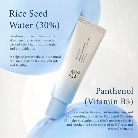 Beauty of Joseon Relief Sun: Rice + Probiotics SPF50+ PA++++ – 50mL