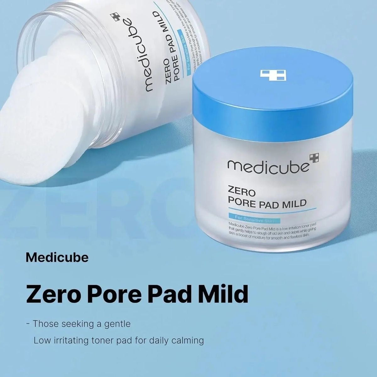 The Medicube Zero Pore Pad Mild