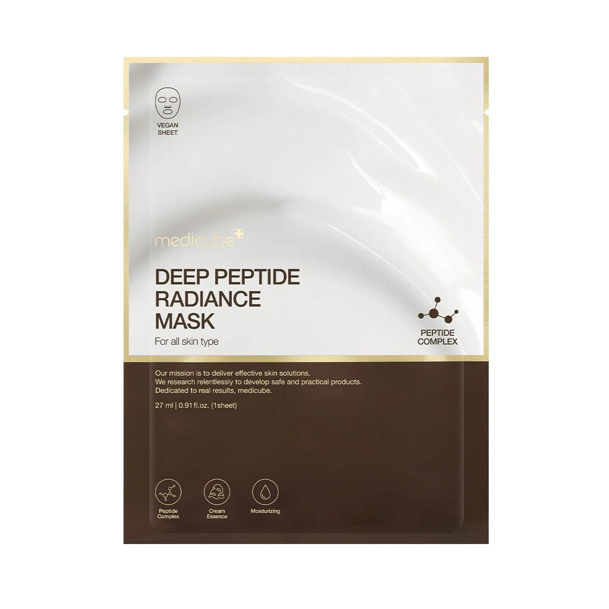 The Medicube Deep Peptide Radiance Mask