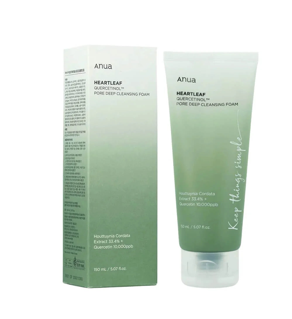 Anua Heartleaf Quercetinol Pore Deep Cleansing Foam